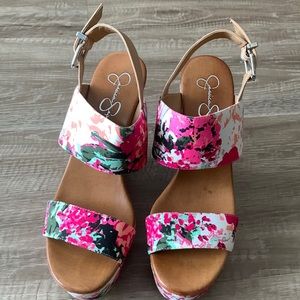 Beautiful Jessica Simpson wedges